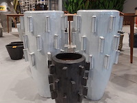 3x vorstvrije terracotta vaas - afbeelding 1 van  5