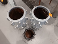 3x vorstvrije terracotta vaas - afbeelding 3 van  5