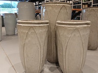 3x vorstvrije terracotta vaas - afbeelding 1 van  5