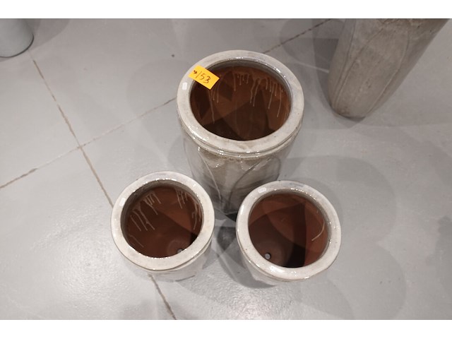 3x vorstvrije terracotta vaas - afbeelding 3 van  5