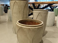 3x vorstvrije terracotta vaas - afbeelding 1 van  5