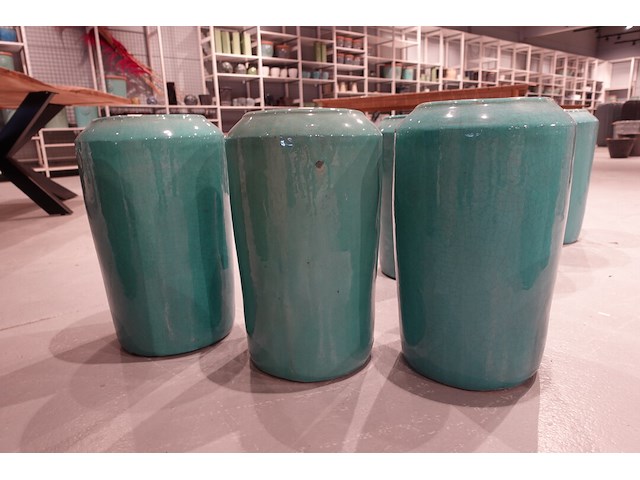 3x vorstvrije terracotta vaas - afbeelding 1 van  4
