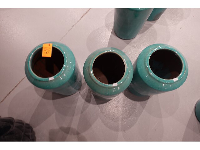 3x vorstvrije terracotta vaas - afbeelding 3 van  4
