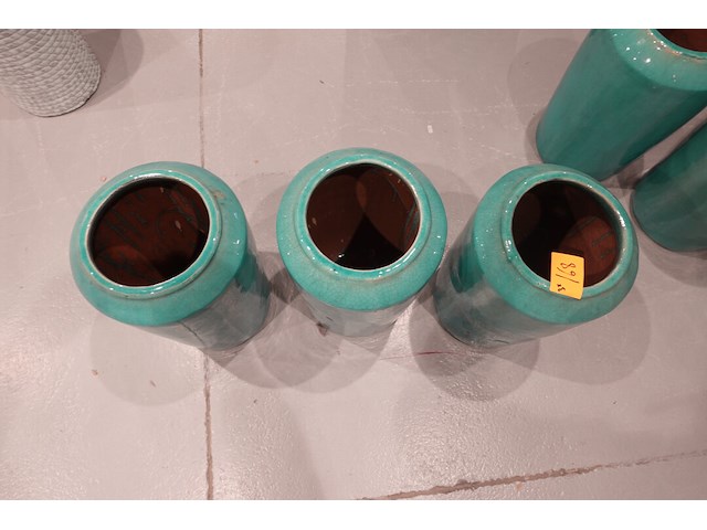 3x vorstvrije terracotta vaas - afbeelding 3 van  4