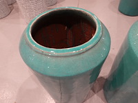 3x vorstvrije terracotta vaas - afbeelding 4 van  4