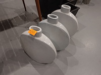 3x vorstvrije terracotta vaas - afbeelding 2 van  3