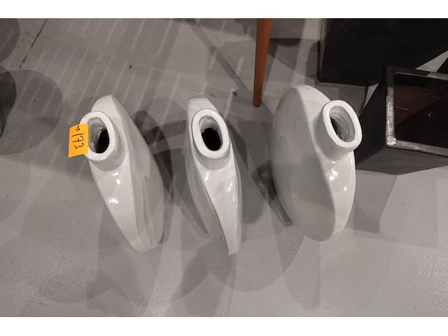 3x vorstvrije terracotta vaas - afbeelding 3 van  3