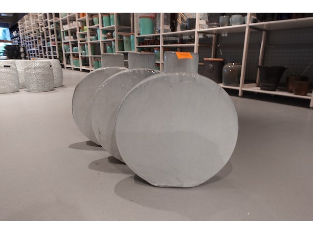 3x vorstvrije terracotta vaas - afbeelding 1 van  3