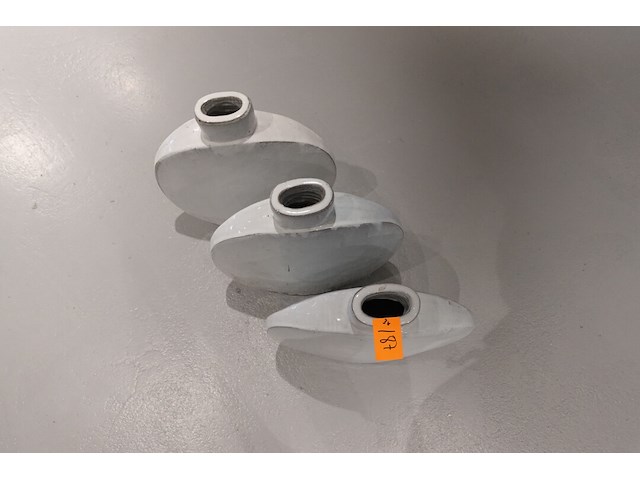 3x vorstvrije terracotta vaas - afbeelding 3 van  3