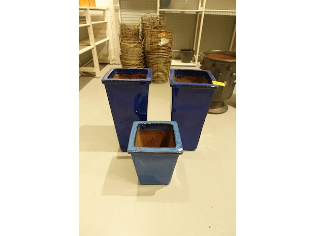 3x vorstvrije terracotta vaas - afbeelding 2 van  5