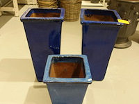 3x vorstvrije terracotta vaas - afbeelding 2 van  5