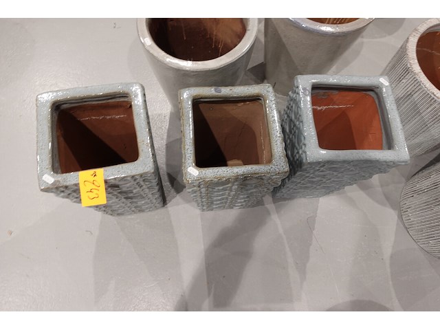3x vorstvrije terracotta vaas - afbeelding 3 van  4