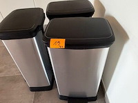 3x vuilbak vv voetpedaal - afbeelding 2 van  5