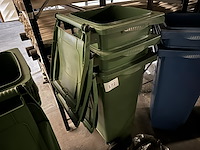 3x vuilcontainer sulo - groen - 140l - afbeelding 1 van  1