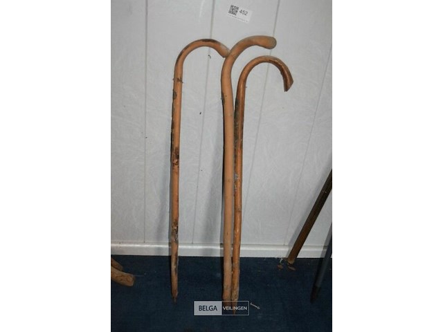 3x wandelstokken - afbeelding 1 van  3