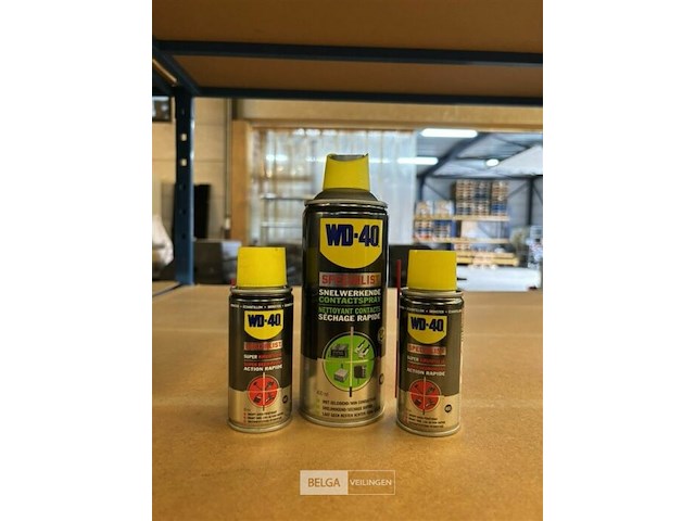 3x wd-40 - afbeelding 1 van  2