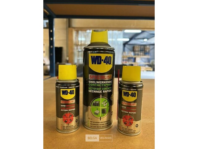 3x wd-40 - afbeelding 2 van  2