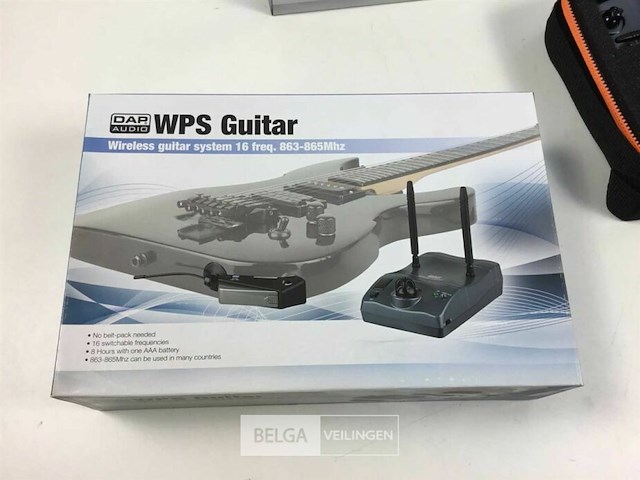 (3x) wps guitar draadloze zenderset - afbeelding 3 van  7
