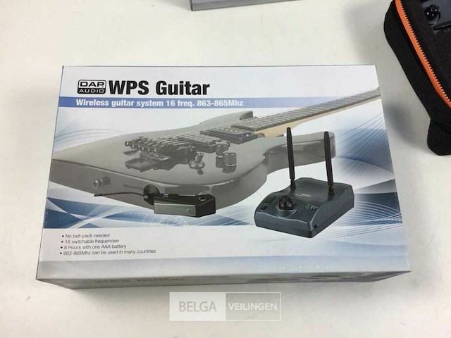 (3x) wps guitar draadloze zenderset - afbeelding 3 van  7