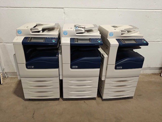 3x xerox - workcentre 7225i - geen moederbord aanwezig - afbeelding 1 van  9