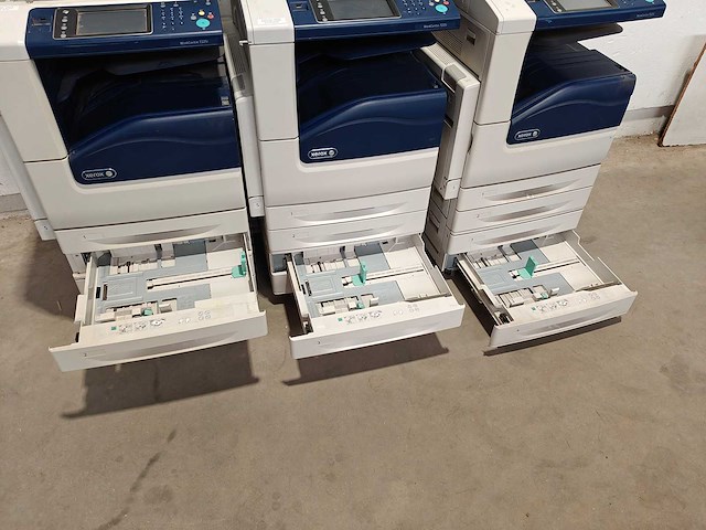 3x xerox - workcentre 7225i - geen moederbord aanwezig - afbeelding 4 van  9
