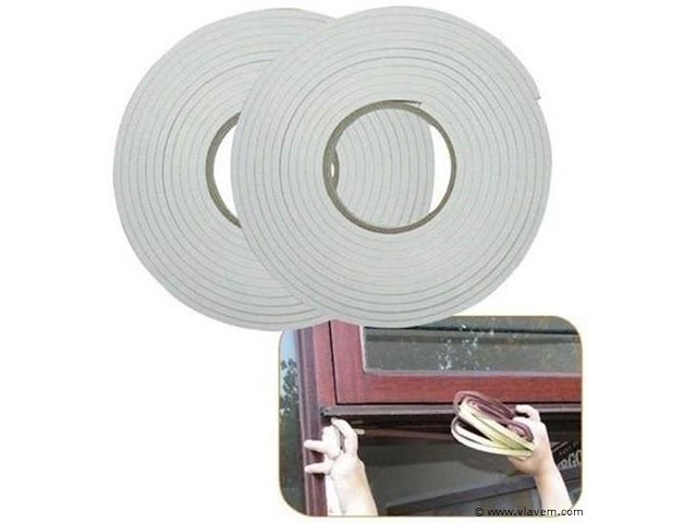 3x zelfklevende tochtstrips - afbeelding 2 van  2