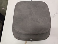 3x zitkussen grey pu 40x40 - afbeelding 1 van  4