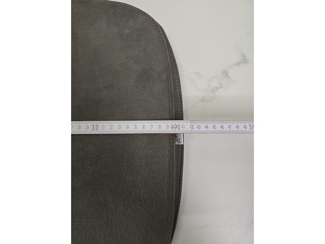 3x zitkussen grey pu 40x40 - afbeelding 5 van  5