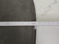 3x zitkussen grey pu 40x40 - afbeelding 5 van  5