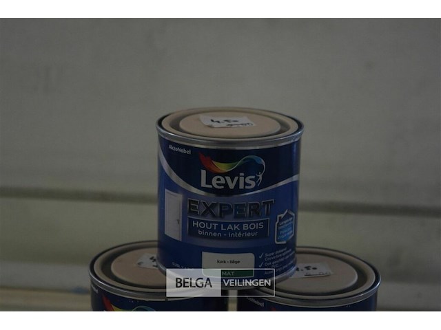 3x0,25l levis houtlak binnen kurk mat - afbeelding 2 van  3