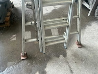 3x10 aluminium schuifladder - afbeelding 2 van  3