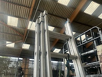 3x10 aluminium schuifladder - afbeelding 3 van  3