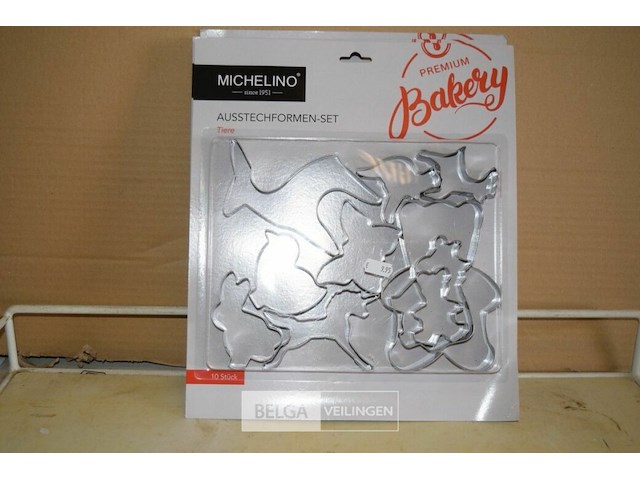 3x10st uitsteekvormpjes - afbeelding 1 van  2