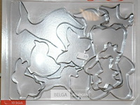 3x10st uitsteekvormpjes - afbeelding 2 van  2