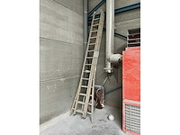 3x14 3 voudige schuifladder - afbeelding 1 van  4