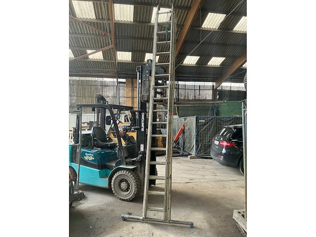 3x16 3 delige schuifladder - afbeelding 1 van  2