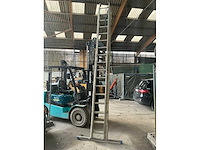 3x16 3 delige schuifladder - afbeelding 1 van  2