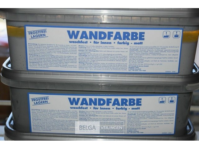 3x2,5l wandverf div kleuren - afbeelding 2 van  2