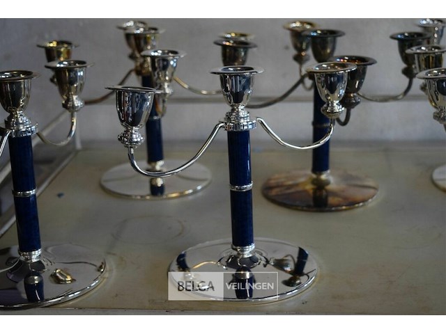 3x3 armige kandelaar en 3x 5 armige kandelaar - afbeelding 3 van  5