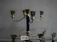 3x3 armige kandelaar en 3x 5 armige kandelaar - afbeelding 4 van  5