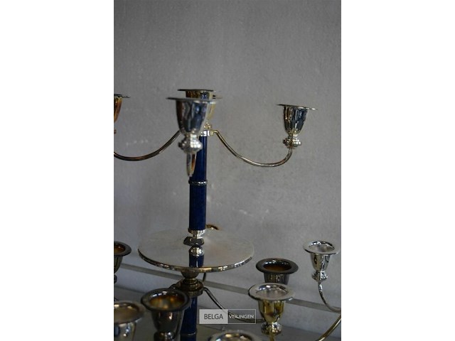 3x3 armige kandelaar en 3x 5 armige kandelaar - afbeelding 5 van  5