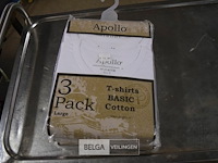 3x3st apollo t-shirt katoen mt l - afbeelding 1 van  3