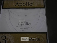 3x3st apollo t-shirt katoen mt l - afbeelding 3 van  3