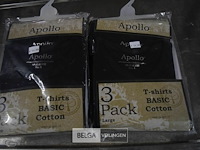 3x3st apollo t-shirt katoen mt l - afbeelding 1 van  3