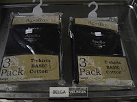 3x3st apollo t-shirt katoen mt l - afbeelding 1 van  4