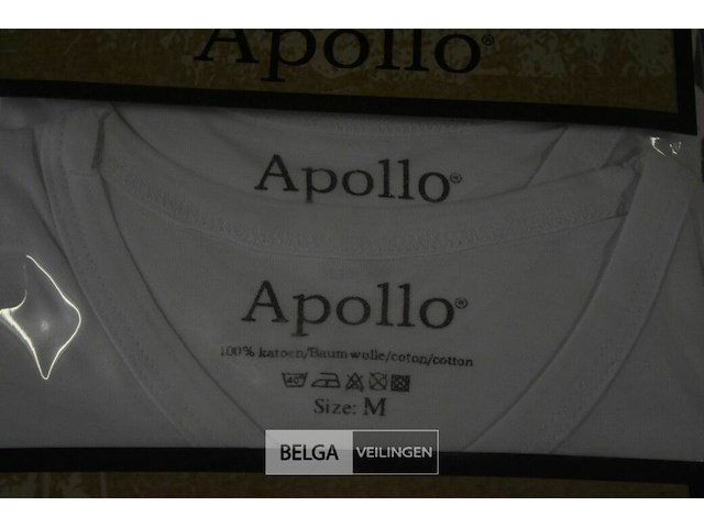 3x3st apollo t-shirt katoen mt m - afbeelding 2 van  4