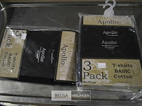 3x3st apollo t-shirt katoen mt m - afbeelding 1 van  4