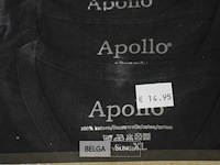 3x3st apollo t-shirt katoen mt xl - afbeelding 2 van  3