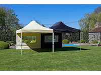 3x4,5m partytent - aluminium - zand - vouwtent.eu - afbeelding 3 van  8