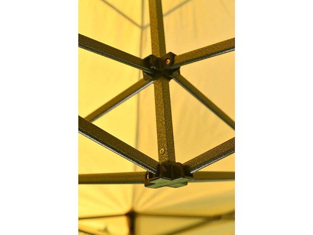 3x4,5m partytent - zand - vouwtent.eu - afbeelding 3 van  5
